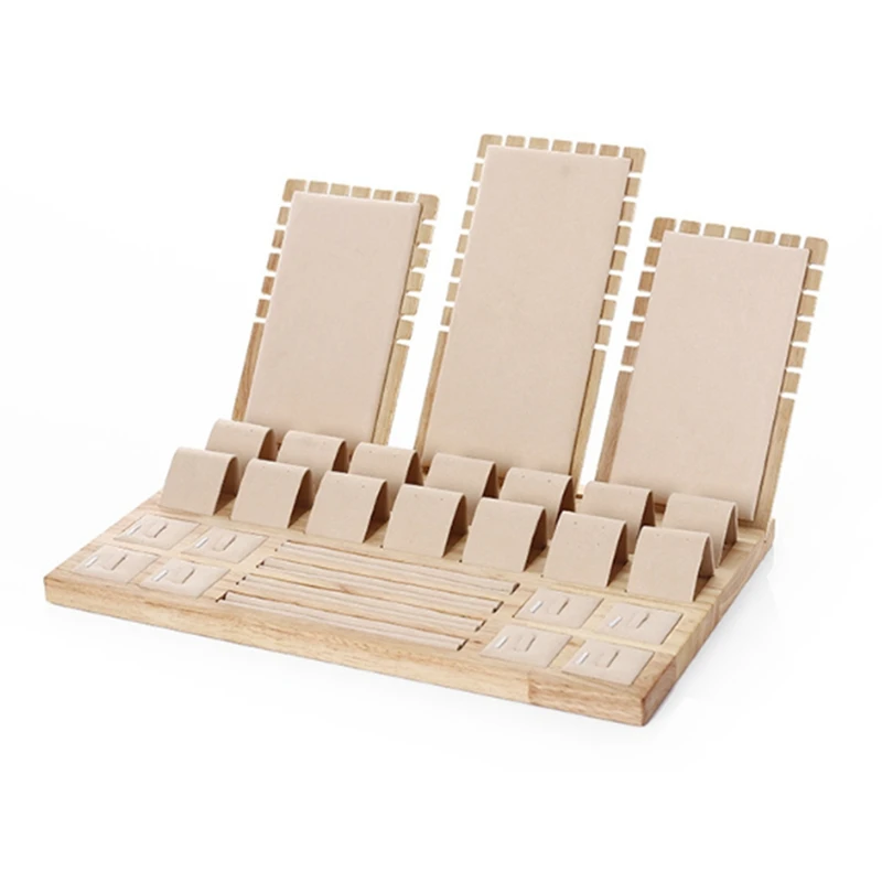 

Бамбуковая подставка для хранения ювелирных изделий