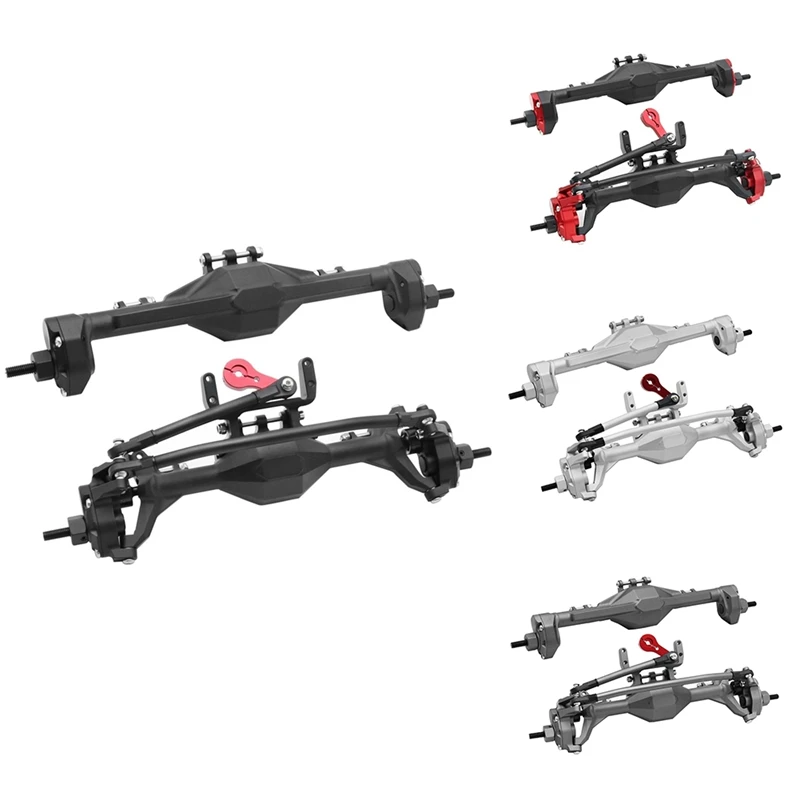 Обработанная на станке с ЧПУ встроенная передняя и задняя портальная ось для 1/10 RC