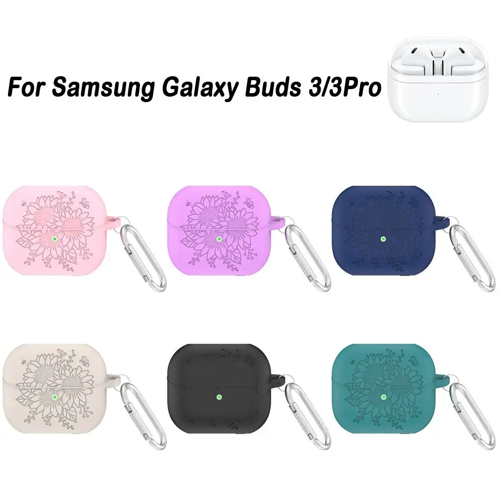 Силиконовый чехол для наушников Samsung Galaxy Buds 3/3 Pro |