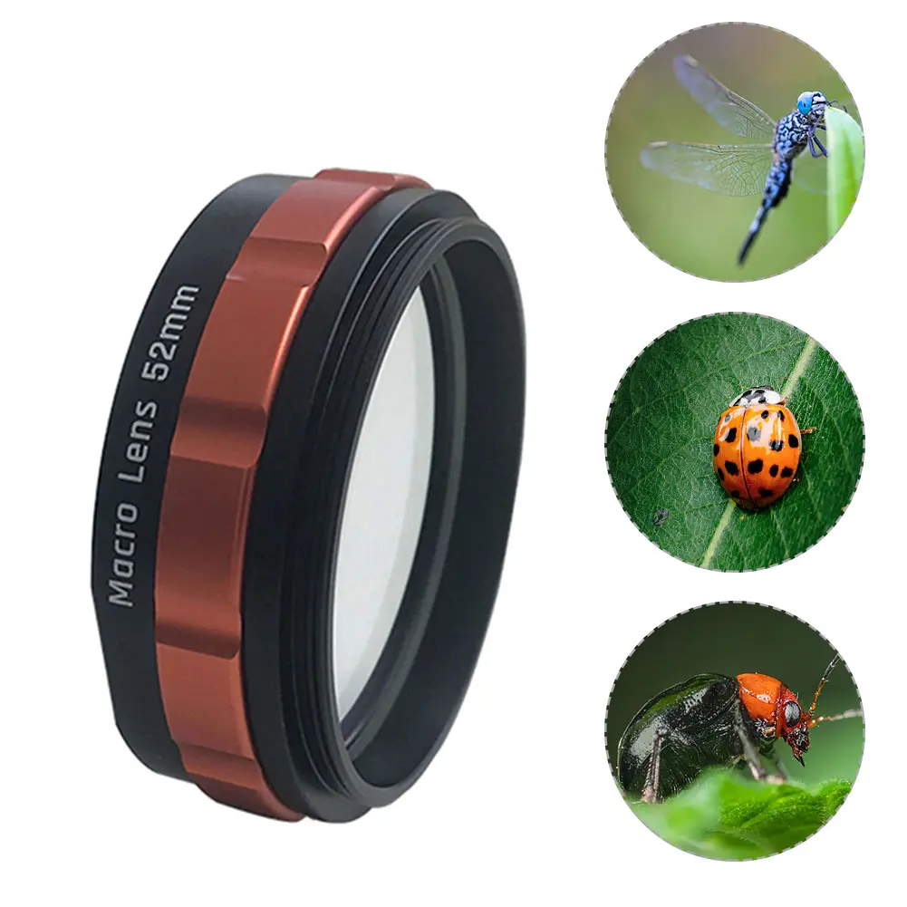 

Easy Install Photography Macro Lens Removable External Optical Glass Professional Lightweight Enlarge Shooting Digital Camera