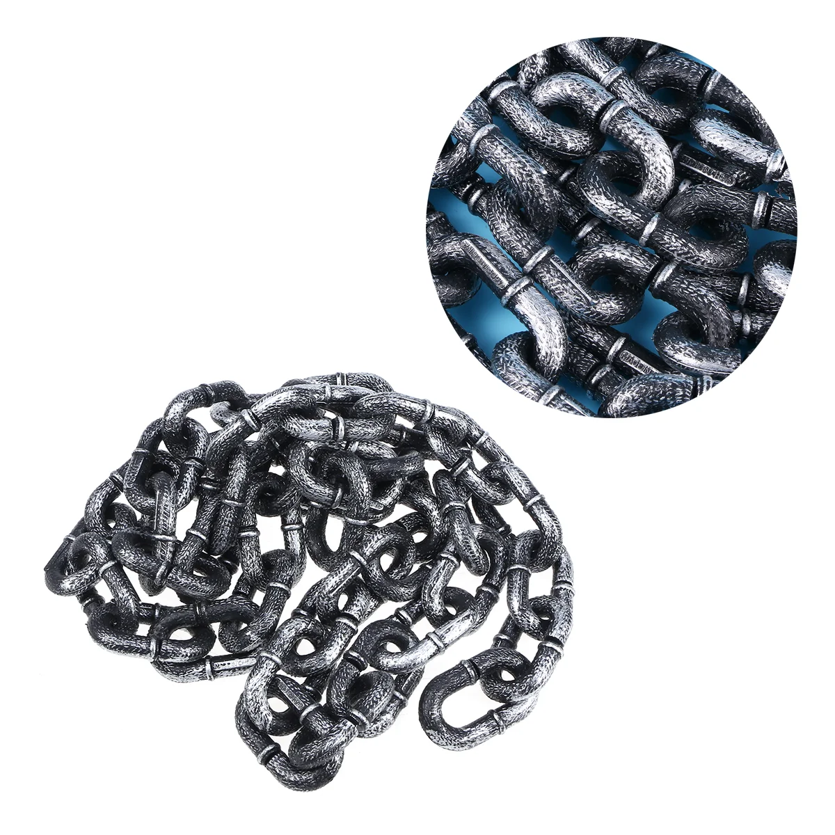 1pc 1M Chain Links for Kids Halloween Chains Black Chain Chain Chains Props Chains