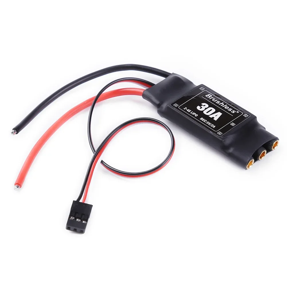 Регулятор скорости бесщеточного двигателя XXD 30A 2-4S ESC RC BEC T-rex 450 V2 вертолетная