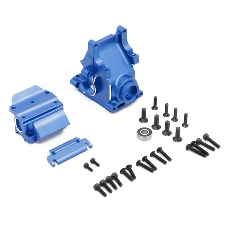 

Metal Gearbox Case For Arrma 1/8 Kraton Outcast Notorious Typhon 1/7 Infraction Mojave Limitless 6S BLX Parts Kit ,Blue