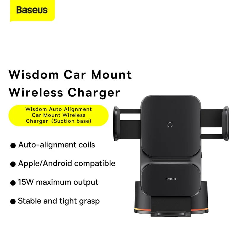Baseus wisdom auto alignment car. Baseus wisdom auto alignment car mount wireless charger（qi 15w（suction base)black. baseus wisdom auto alignment car mount wireless charger qi 15w black. baseus wisdom auto 15w. автомобильный держатель с беспроводной зарядкой baseus wisdom auto 15w (cgzx000001).