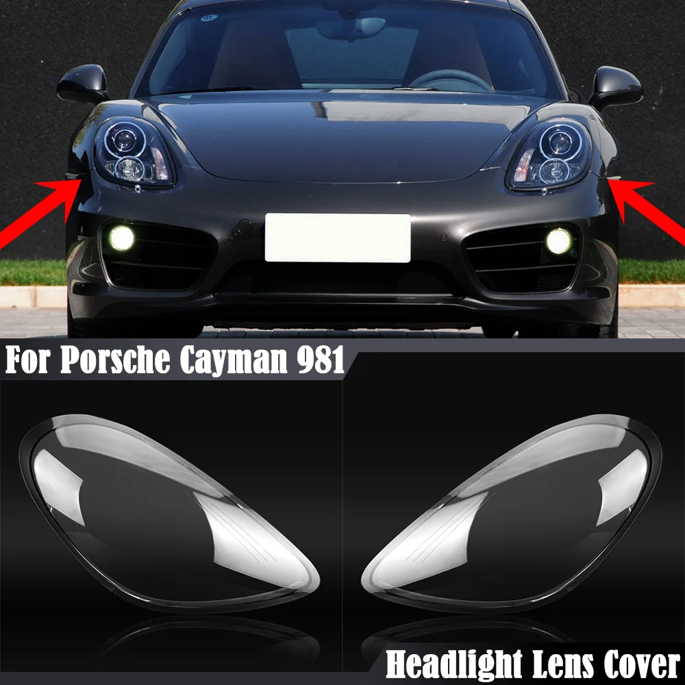 

Прозрачная лампа-налобный фонарь для Porsche Cayman 981, замена оригинальных линз из оргстекла