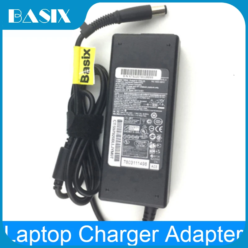 

Basix подлинный 90W 19V 4.74A AC адаптер Зарядное устройство питания для-HP Elitebook 8440p 8440w 8460p 8460w 8540p 8540w 8760w