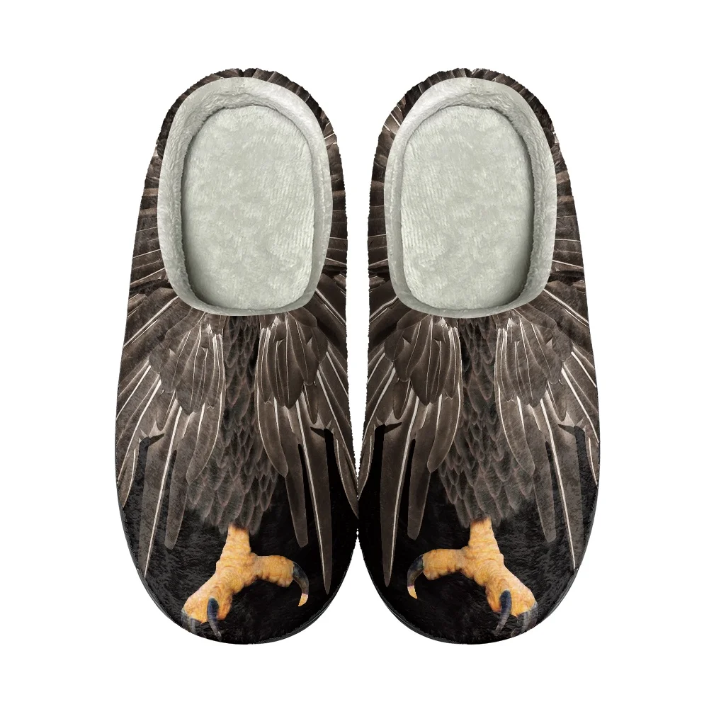 

Animal Texture Design Print Design Home Cotton Custom Slippers Mens Womens Sandals Plush Casual Keep Warm Shoes Thermal Slippe