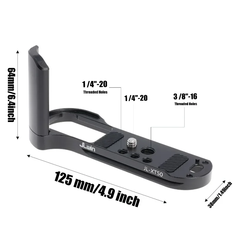 X-T50 Вертикальная быстросъемная L-образная пластина/держатель кронштейна адаптер