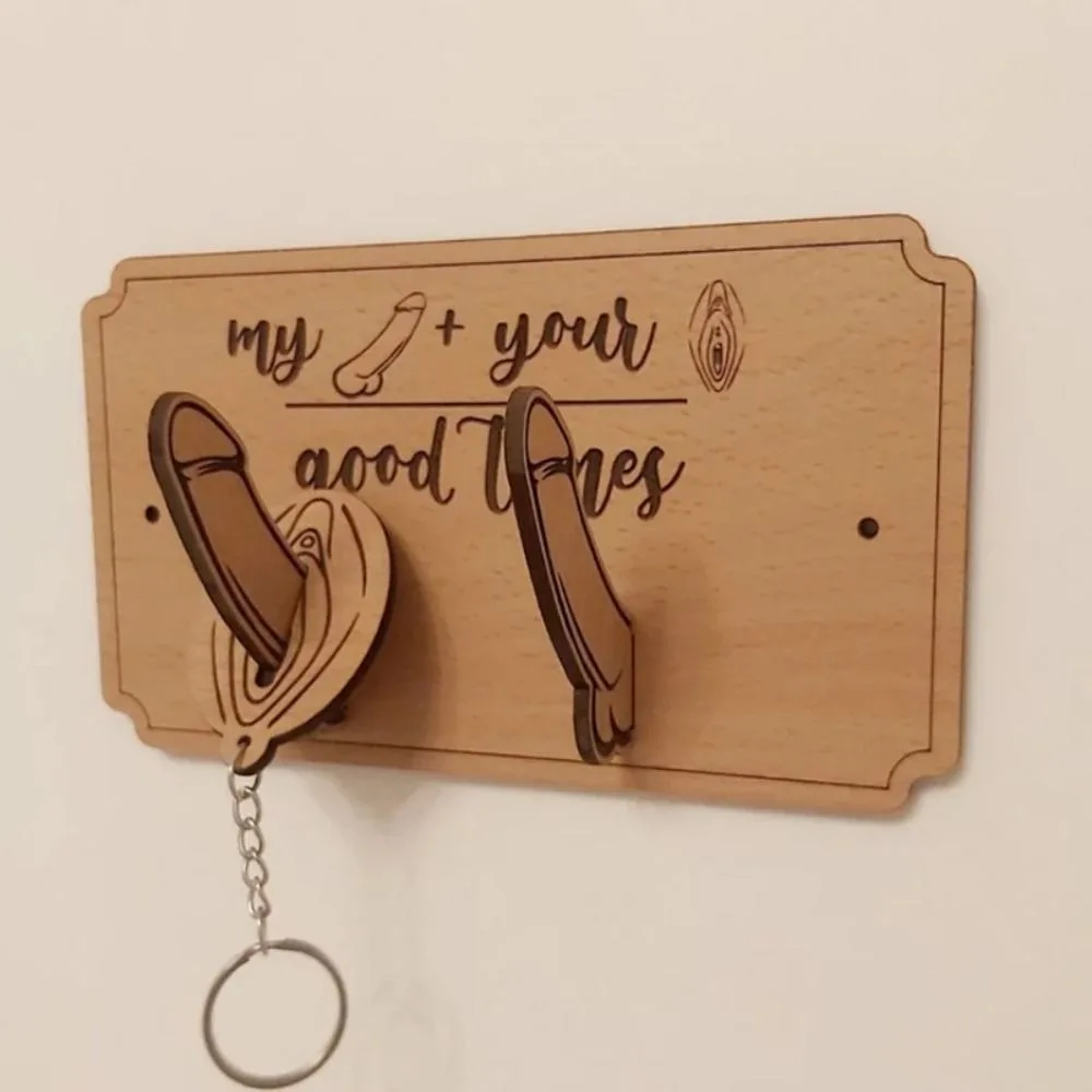 

Подарок на день репродуктивного органа, индивидуальное моделирование, украшение для гостиной, брелок для ключей с парным крючком, Забавный ...