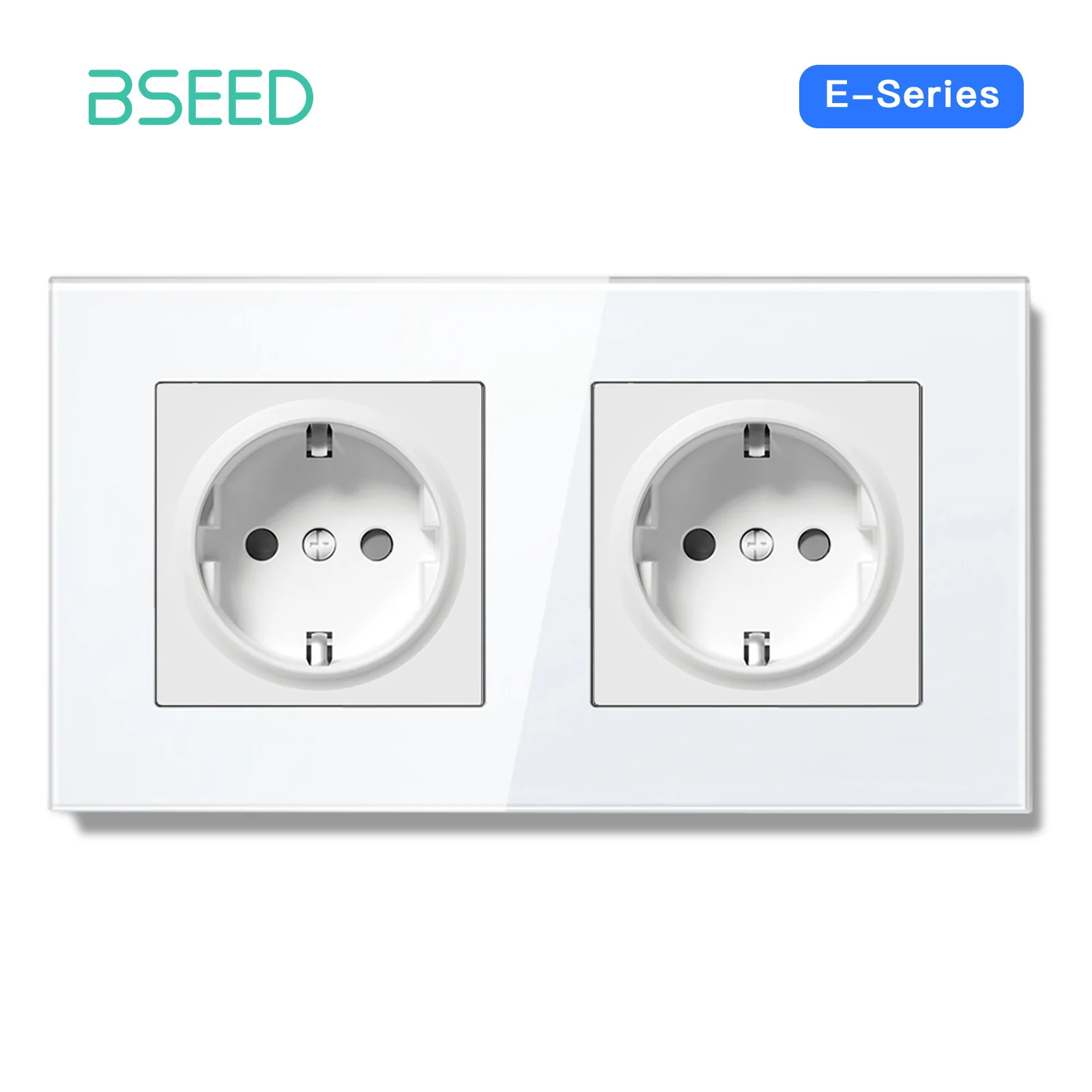 

BSEED Розетка из хрустального стекла 16А
