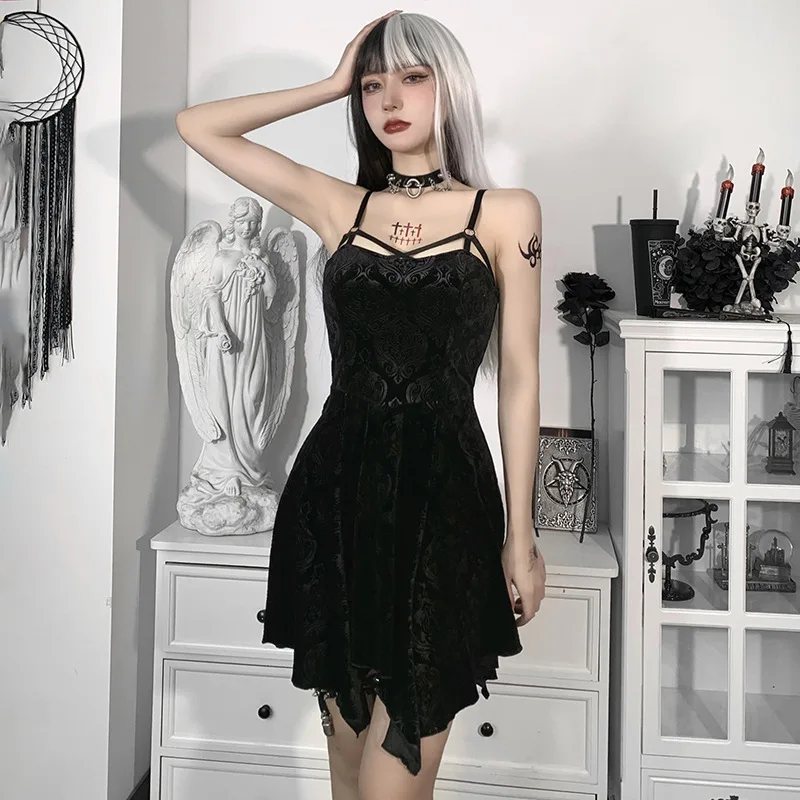 

(You Are My Secret) черное бархатное платье, женские французские винтажные вечерние платья, длинное вечернее элегантное цельное платье Y2k, корейски...