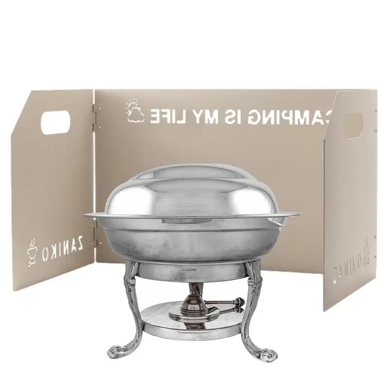 

Stove Windshield Backpacking Folding Stove Windscreen Windproof Stove Windscreen With Storage Bag For Most Stoves