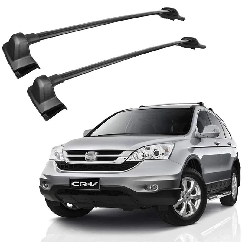 Фото Багажник на крышу автомобиля в стиле OEM для Honda CRV CR-V 2007-2011, поперечины для перевозки багажа, аксессуары для рейлингов №1