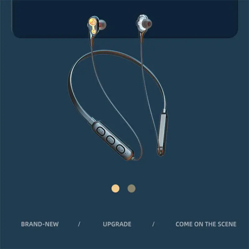 Беспроводная Bluetooth-гарнитура с подвесной шеей спортивные наушники стерео