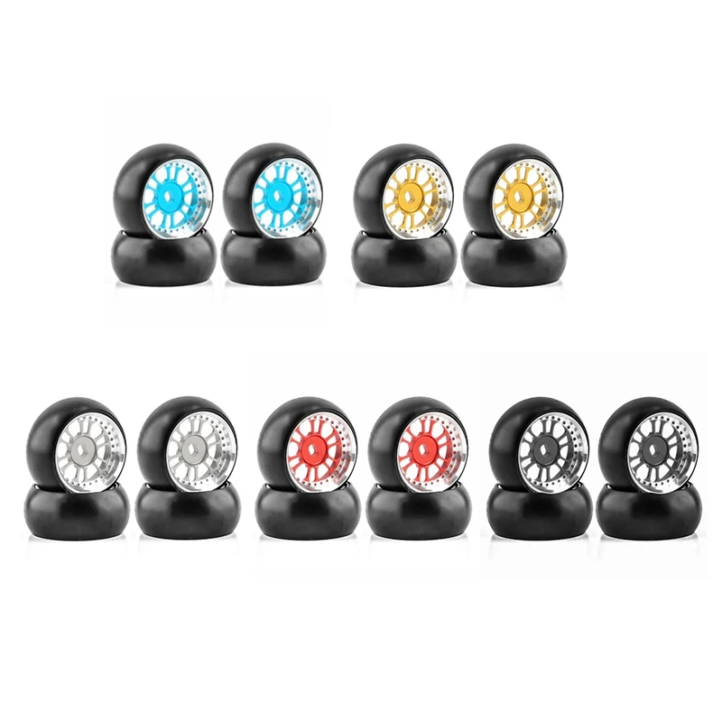 

Hard Plastic Drift Tire Tyre Metal Wheel Rims For Wltoys 284131 K969 K989 Kyosho Mini-Z 1/28 RC Car Upgrades Parts