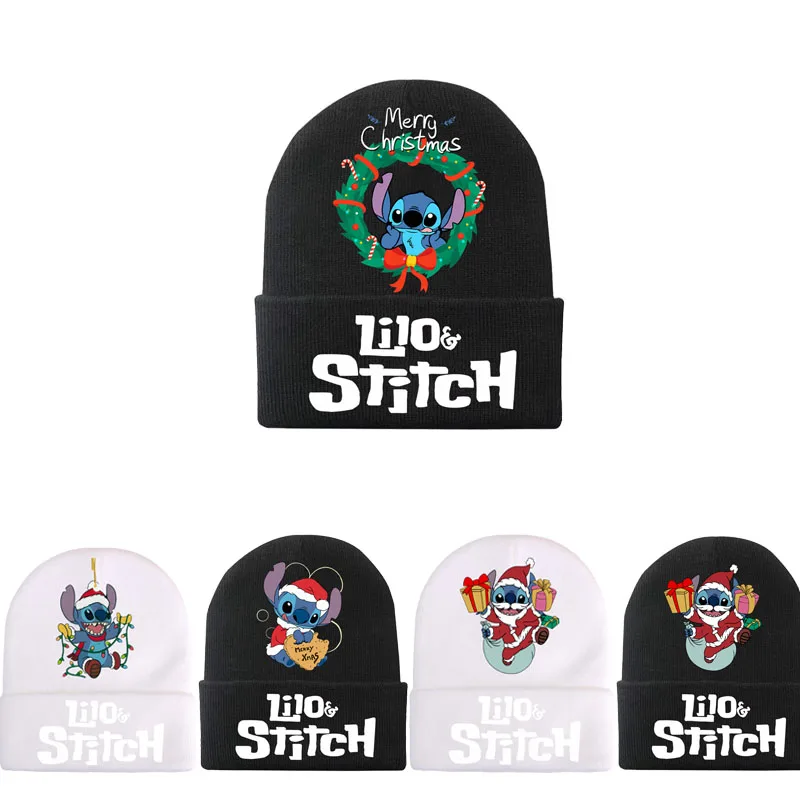 Милые детские повседневные шапочки с героями мультфильмов Диснея Лило и Стич для