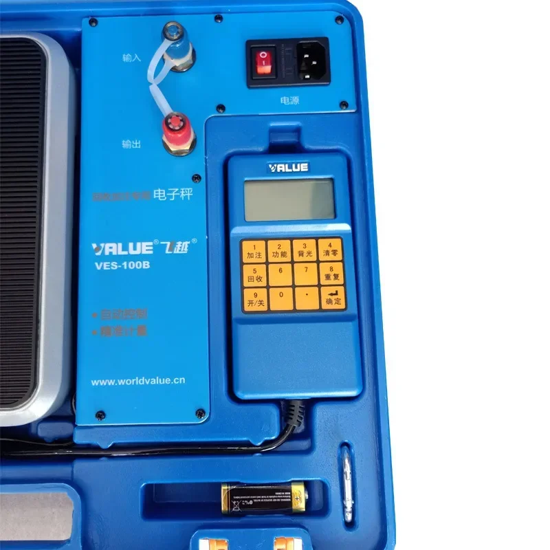 VES-50A/100B электронные весы с ручным восстановлением хладагента высокоточные