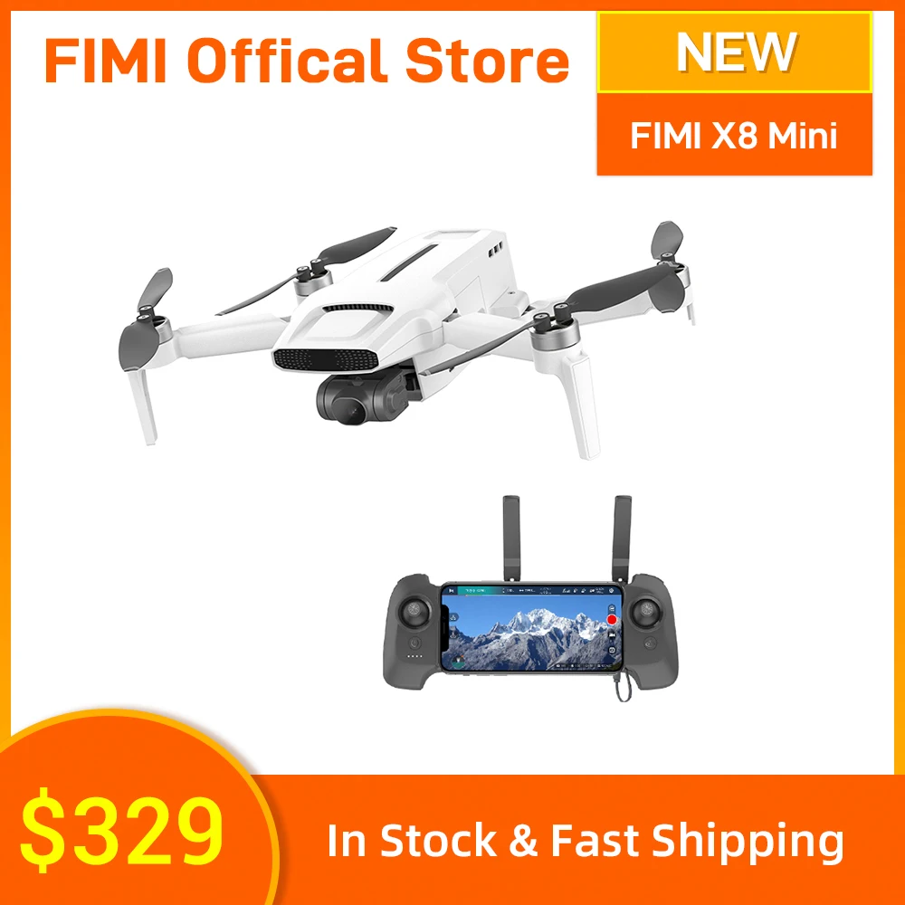 FIMI X8 Mini Drone professional 4k drone camera Quadcopter mini drone with remote control under 250g drone gps 8km little drone