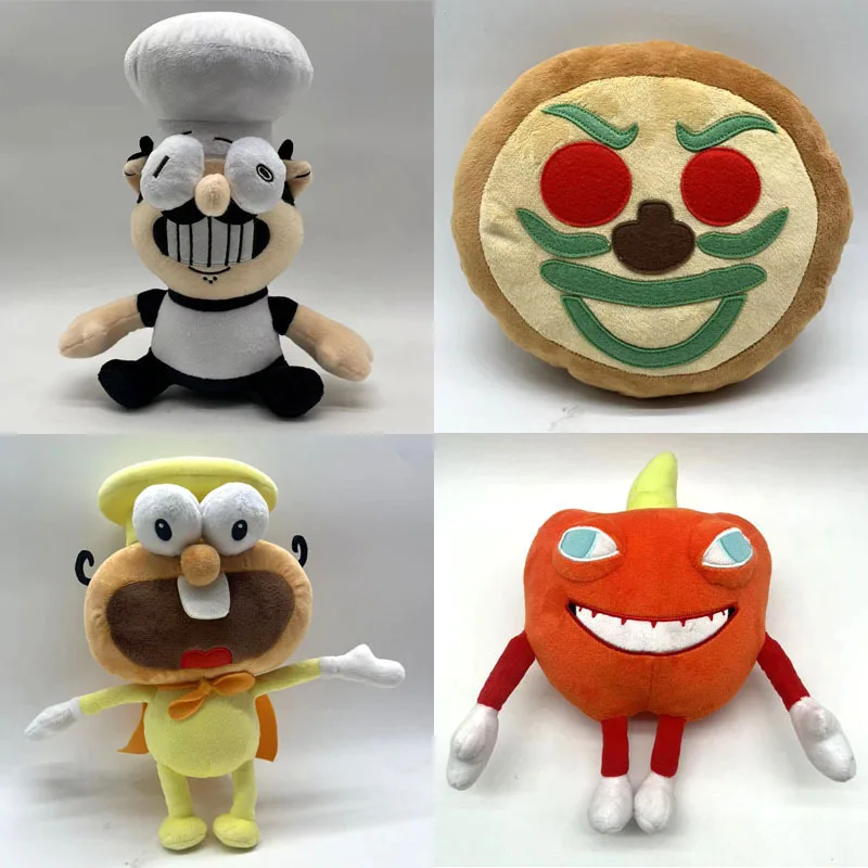 

Peppino Pizza Tower Plush Toys Pepperman Soft Dolls Gift For Kids Extra 2% off