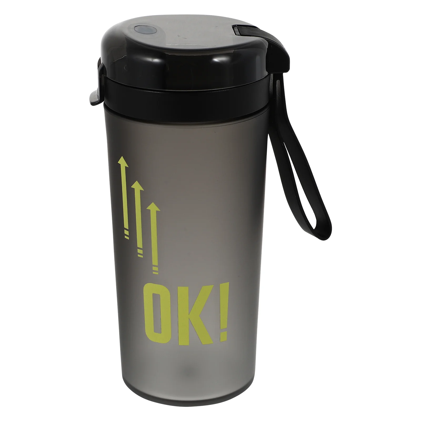 

Frosted Shaker Cup Black Blender Silicone Water Cup Drinking Bottle Outdoor Sports Bottle Silica Gel Protein Water bottle