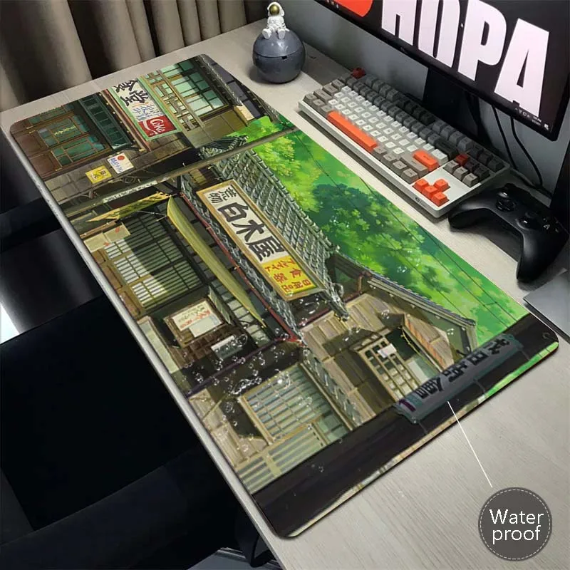 Коврик для мыши City Street большой игровой коврик XXL настольный ковер из натурального