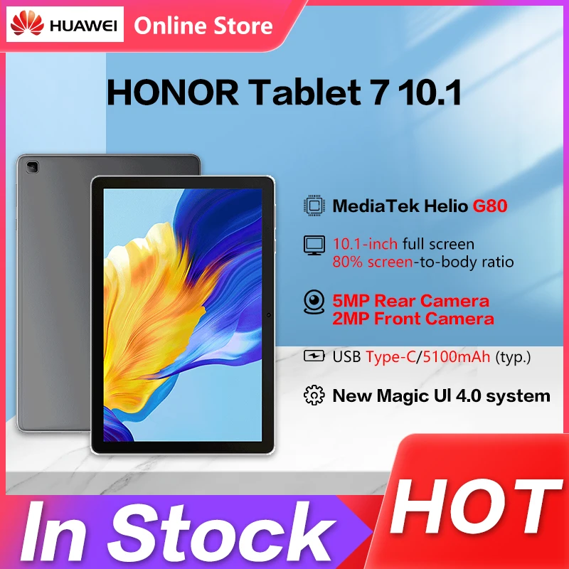 HONOR PAD 7 планшет экран 10 1 дюймов Восьмиядерный Android