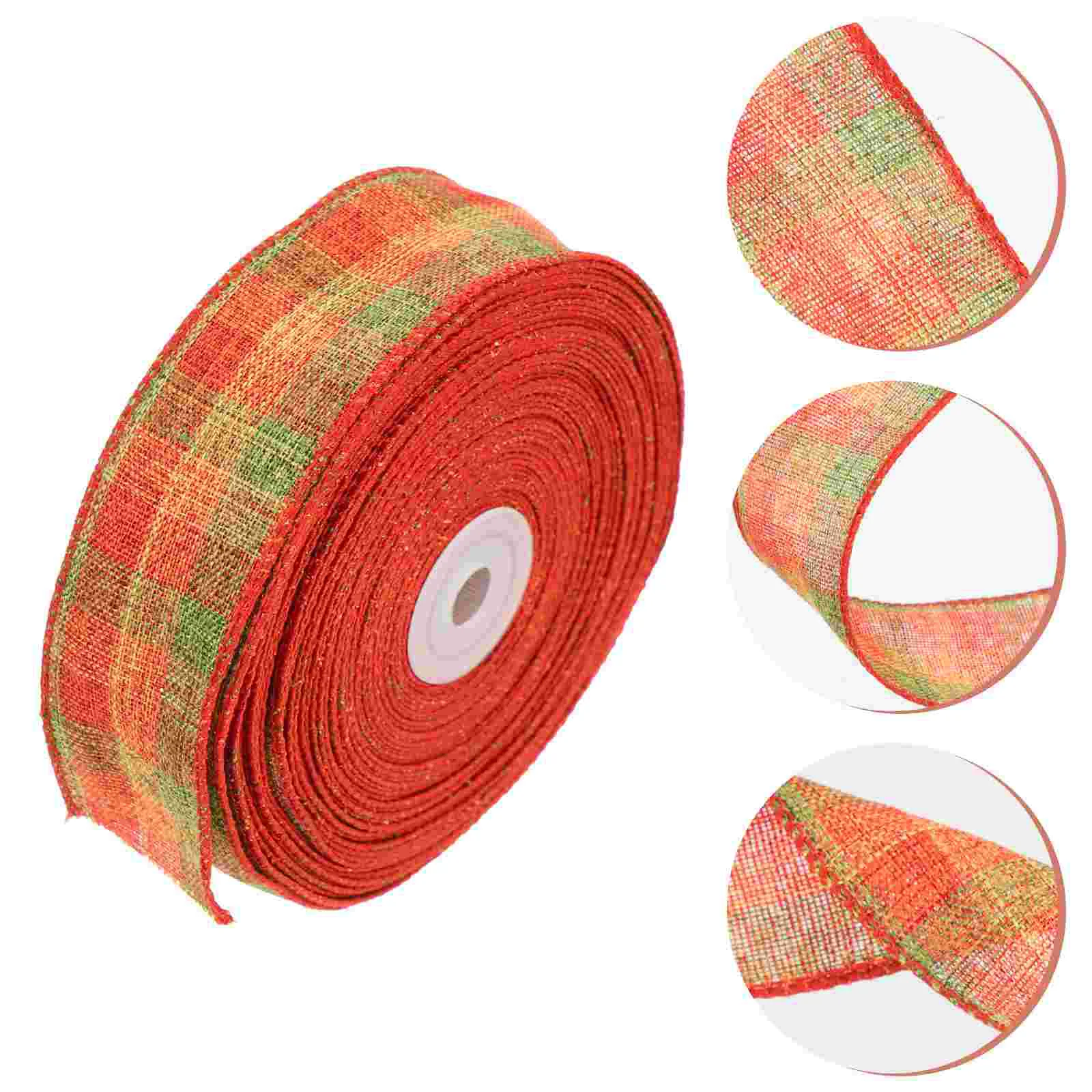 

Ribbon Gift Present Bow Cuttable Wrapping Package Christmas Polyester Use Daily Wear Convenient Craft Diy Supplies Crafted