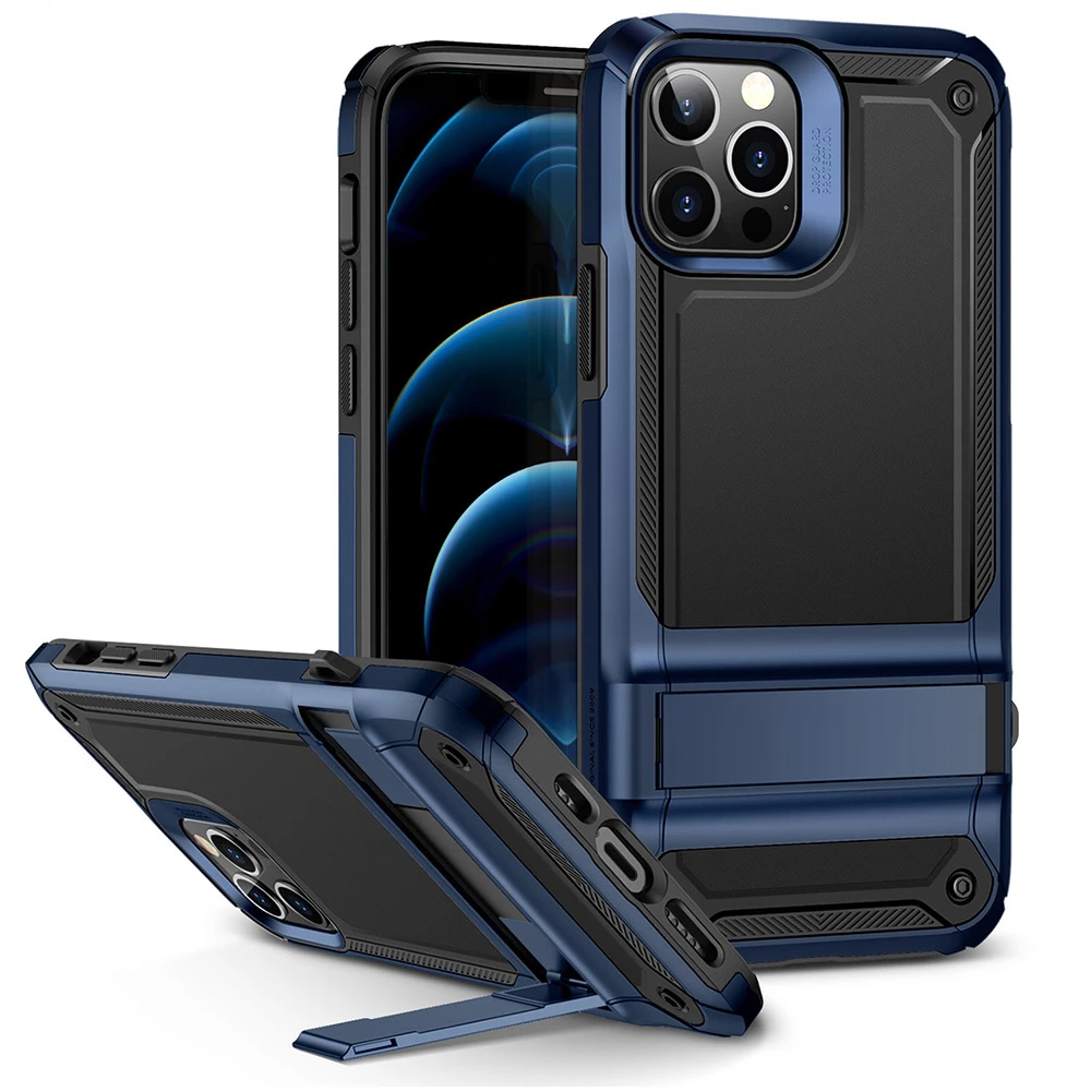 

for iPhone 12 Stand for iPhone 12 Pro Back Cover for iPhone 12 Pro Strong Protective for iPhone 12 Funda