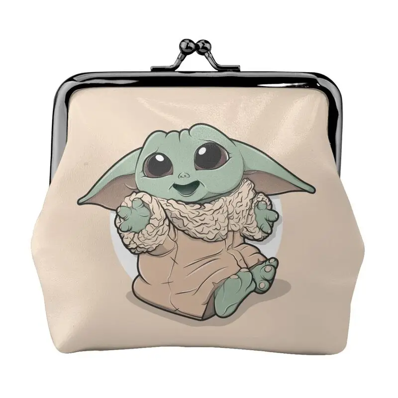 

Disney Brand Bag New Woman Cartoon Print Leather Kiss Lock Coin Purse Design Short Wallet High Quality Girl Clutch Card Holder