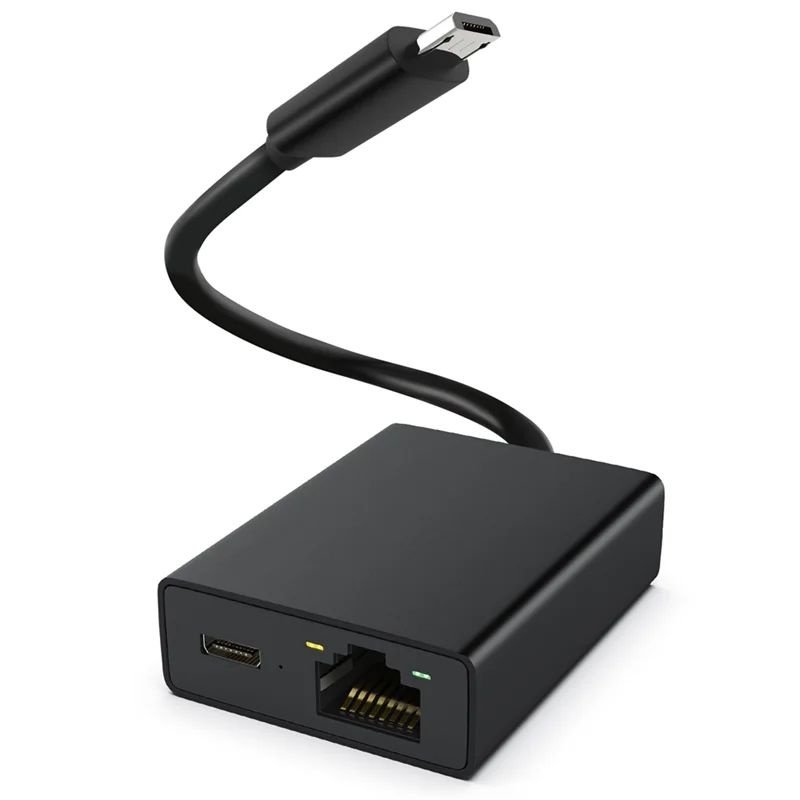 Сетевая карта Micro-USB Ethernet-адаптер на 100 м для маршрутизатора Ethernet-переключателя 4K