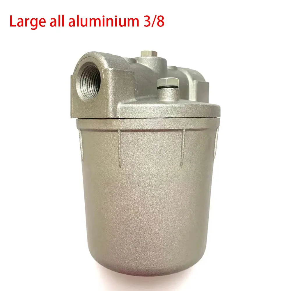 

Масляный фильтр для масляных горелок, алюминий, прозрачный, ПК. Чашка 1/4 дюйма, 3/8 дюйма, 1/2 дюйма, 3/4 дюйма, маленький дизельный фильтр для котлов объемом 25 л/ч.