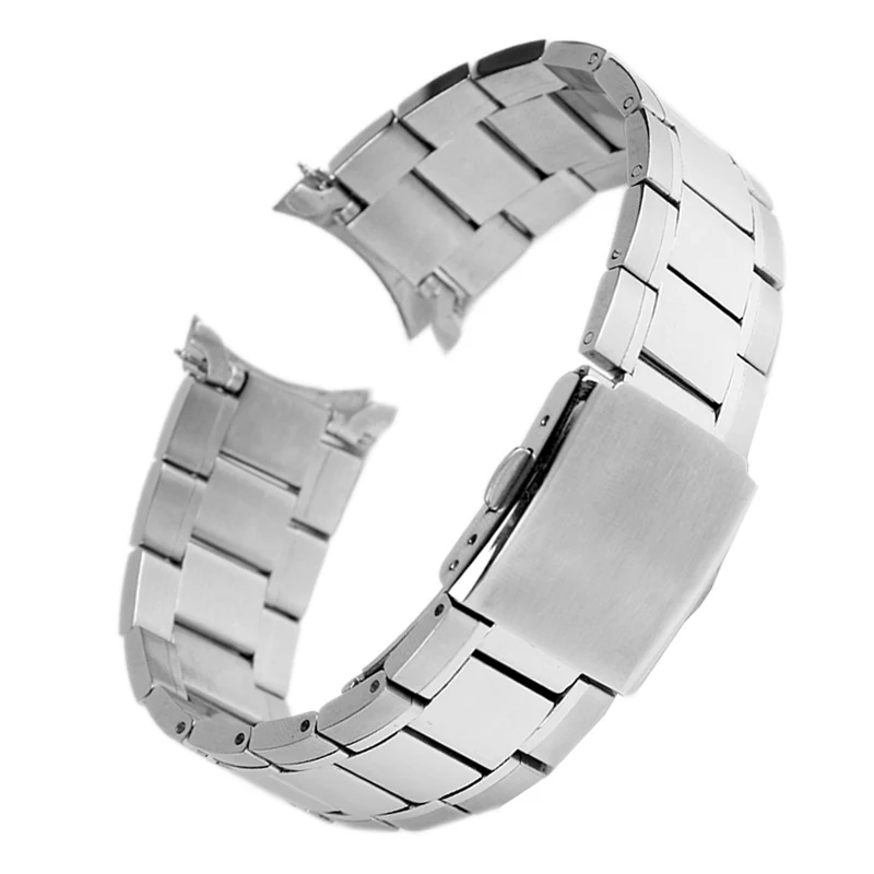 Stainless steel Bracelet for Casio Swordfish watch strap MDV106 374MTP-1374 / 1375 / VD01 fine steel arc men's watch chain 22mm
