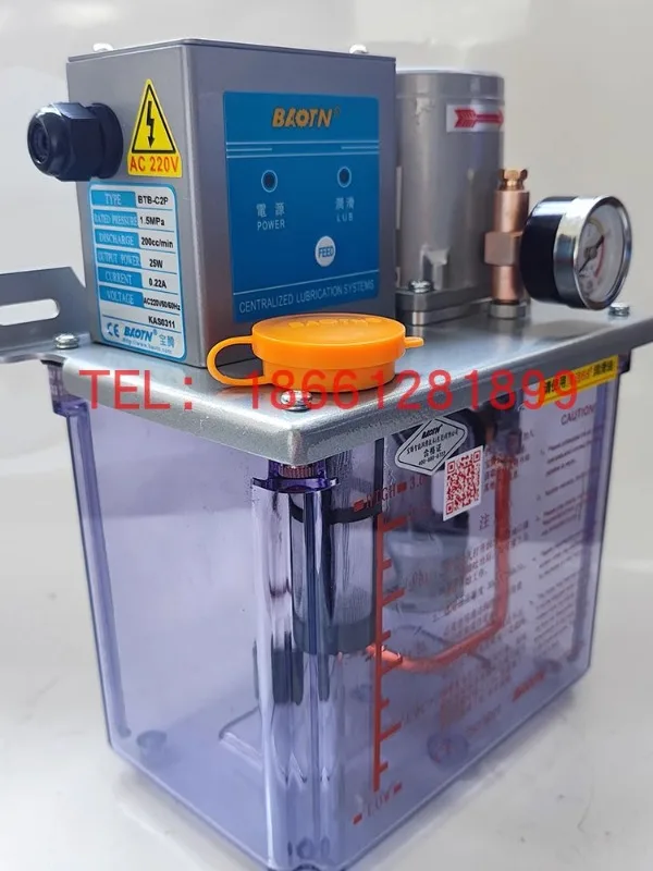 Презерватный насос непрерывной смазки BAOTN машина для тонкого масла с управлением