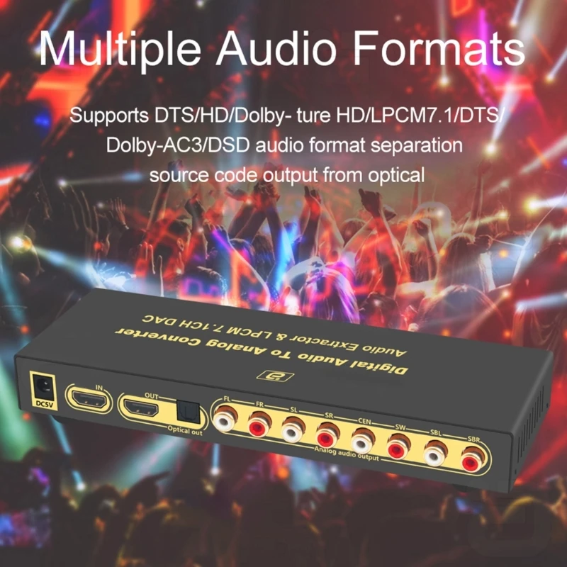 

HD370 DAC оптический SPDIF RAC-цифро-аналоговый конвертер