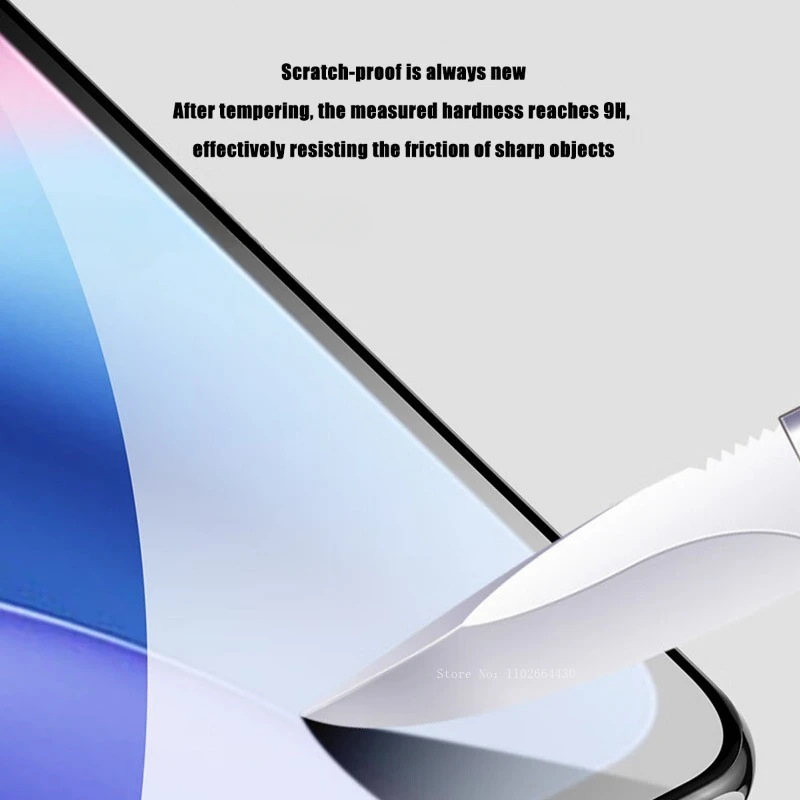 4 шт. закаленное стекло высокой четкости с защитой от синего света для VIVO IQOO 7 9 10 11