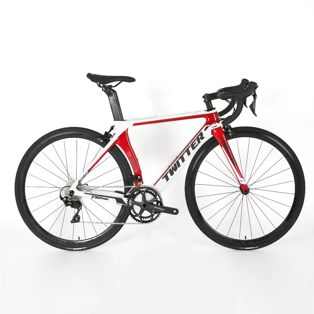 

2022new TWITTER road bike T10 RS-22S C brake carbon fiber road bike T900professional race road bike with700C carbon fiber wheels
