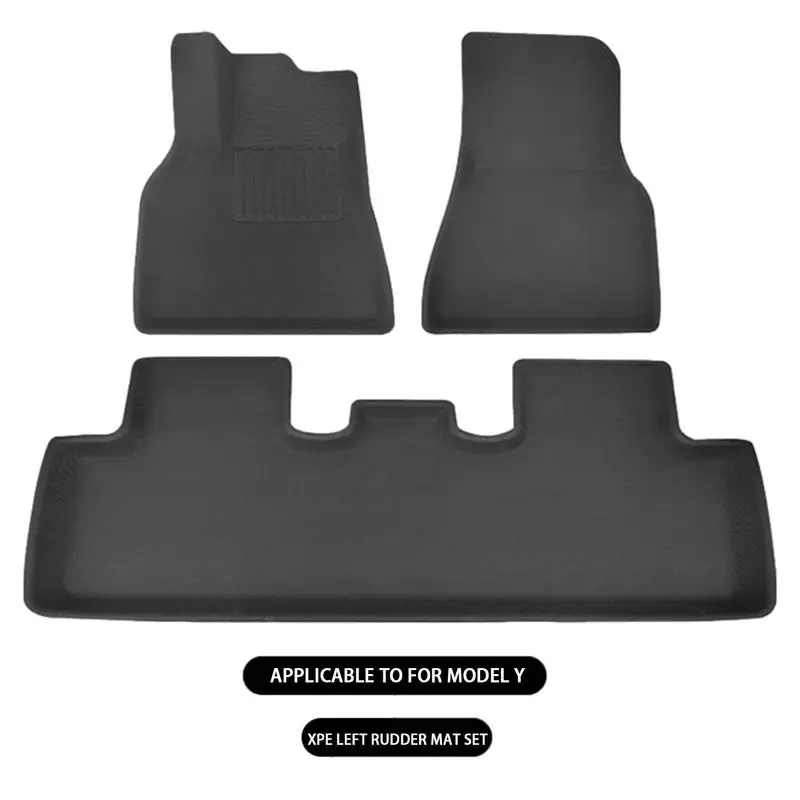 

Fully Surrounded Floor Mats For Tesla Model 3 Y 2023 Left Right Driving All Weather Anti-Slip Waterproof Car Mat Interior pad