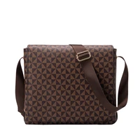 new fashion brand design mens bag business messenger bag men crossbody bag high quality leather shoulder luxury bag