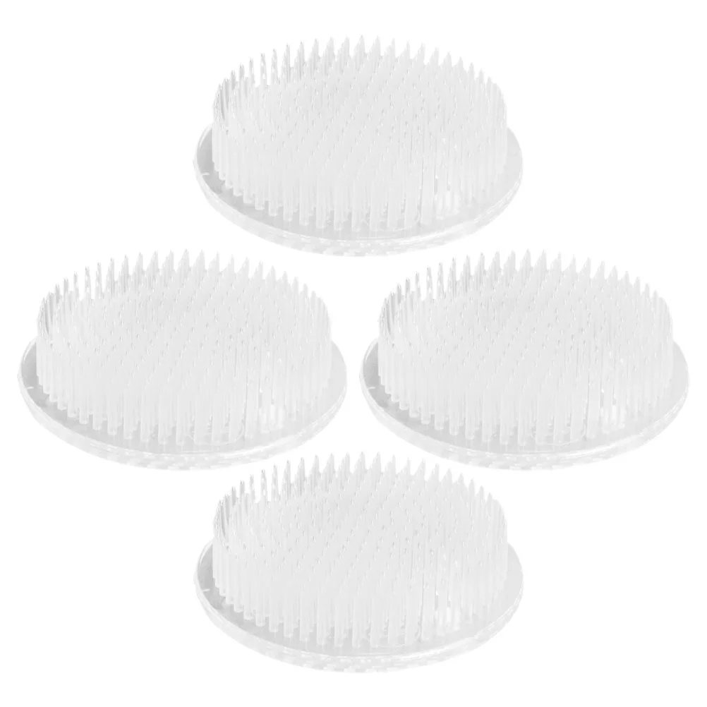 

4 Pcs Japan Car Organizer Bags Arrangements Pin Holder Flower Storage Clear Flower Plastic Fixation Clear