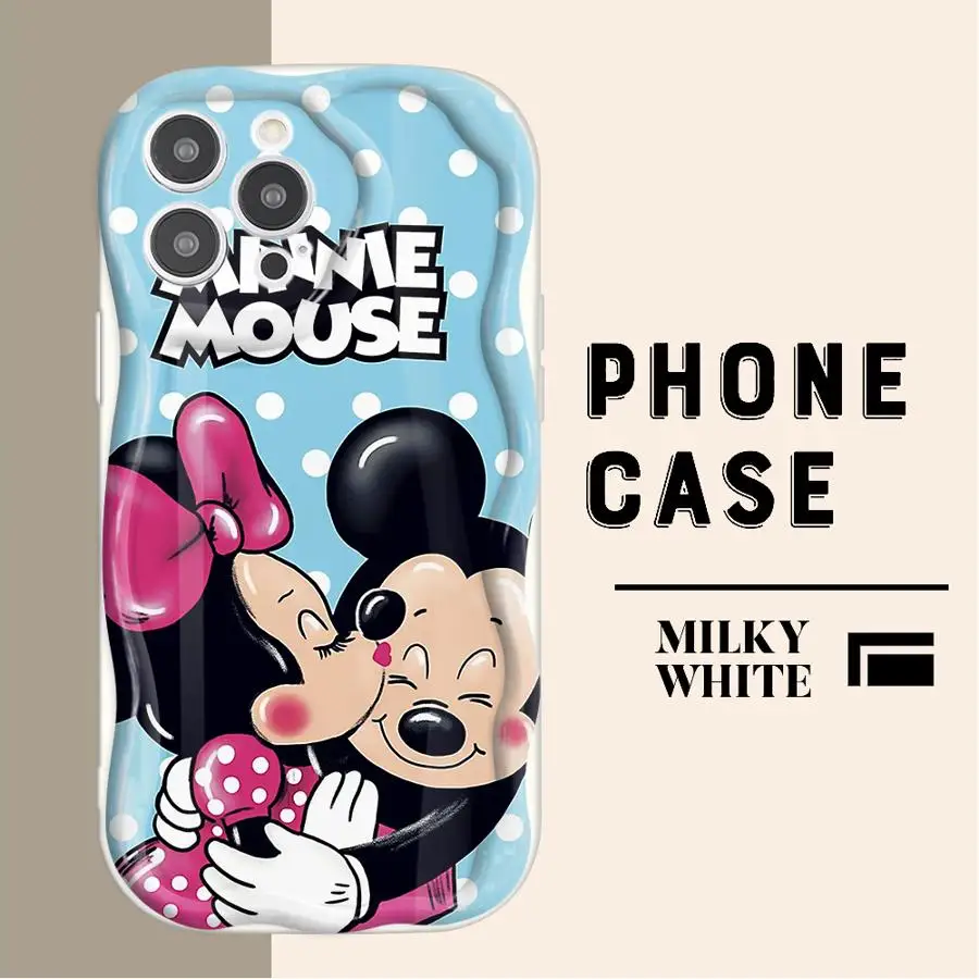 Disney Mickey Minnie Mouse Phone Case for Vivo Y20i Y21S Y21A Y02 Y12 Y15S Y16 Y17 Y19 Y20 Y21 2021 Y35 Y22S Y36 Y50 4G 5G cases