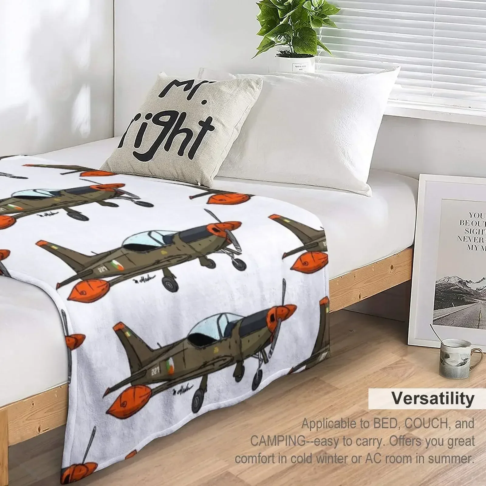 SIAI Marchetti SF 260 Вт пледы декоративные кровати плюшевые для дивана тонкие одеяла