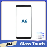 touchscreen for samsung galaxy a6 2018 a600 a6 plus 2018 a605 a605f touch screen front glass panel outer glass lens no lcd