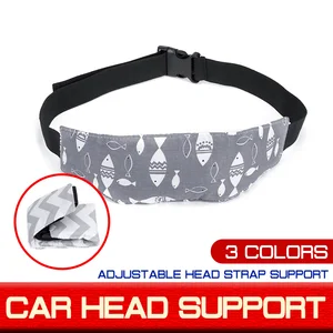 Car Seat Sleep Head Support For Children Baby Travel Adjustable Head Strap Support in India