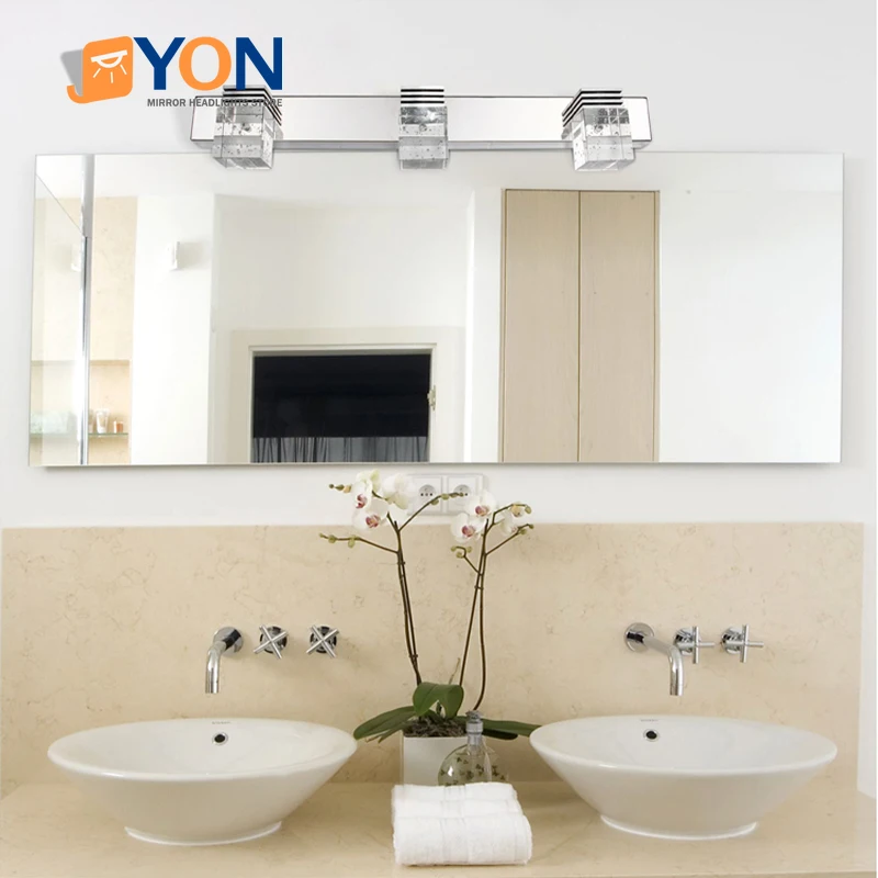 

JOYON Rose Golden Wall Lights Led Mirror Lamp16cm 32cm 46cm Bathroom Makeup Vanity Lights Fixtures Lamp Bulb Washroom