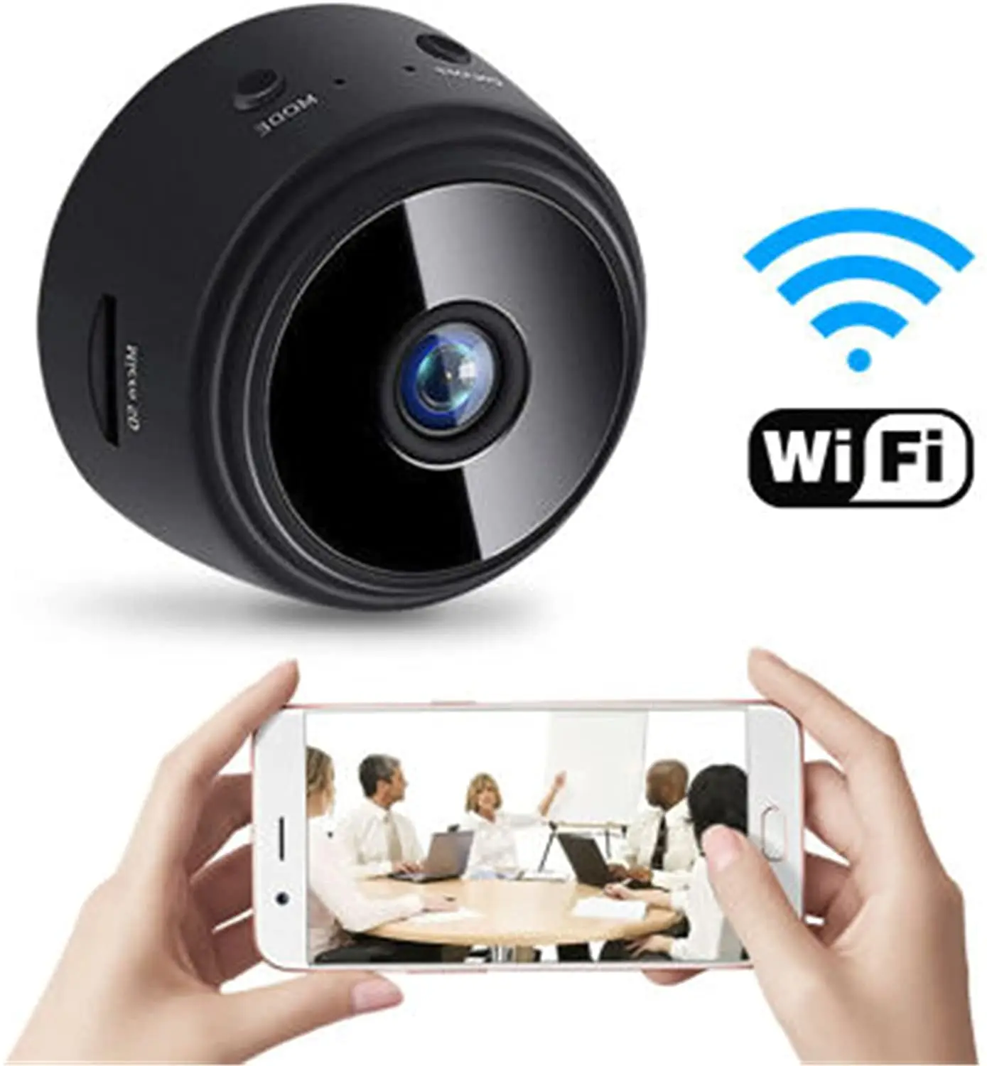 

IP-камера A9 Компактная Беспроводная с поддержкой Wi-Fi, 720/1080P
