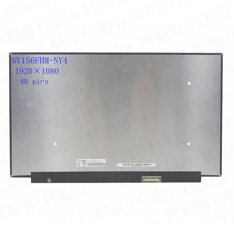 

FHD 1920*1080 ЖК-экран дисплей NV156FHM-NY4 IPS тонкий 40 контактов 15,6 ''144 Гц светодиодный 72% NTSC