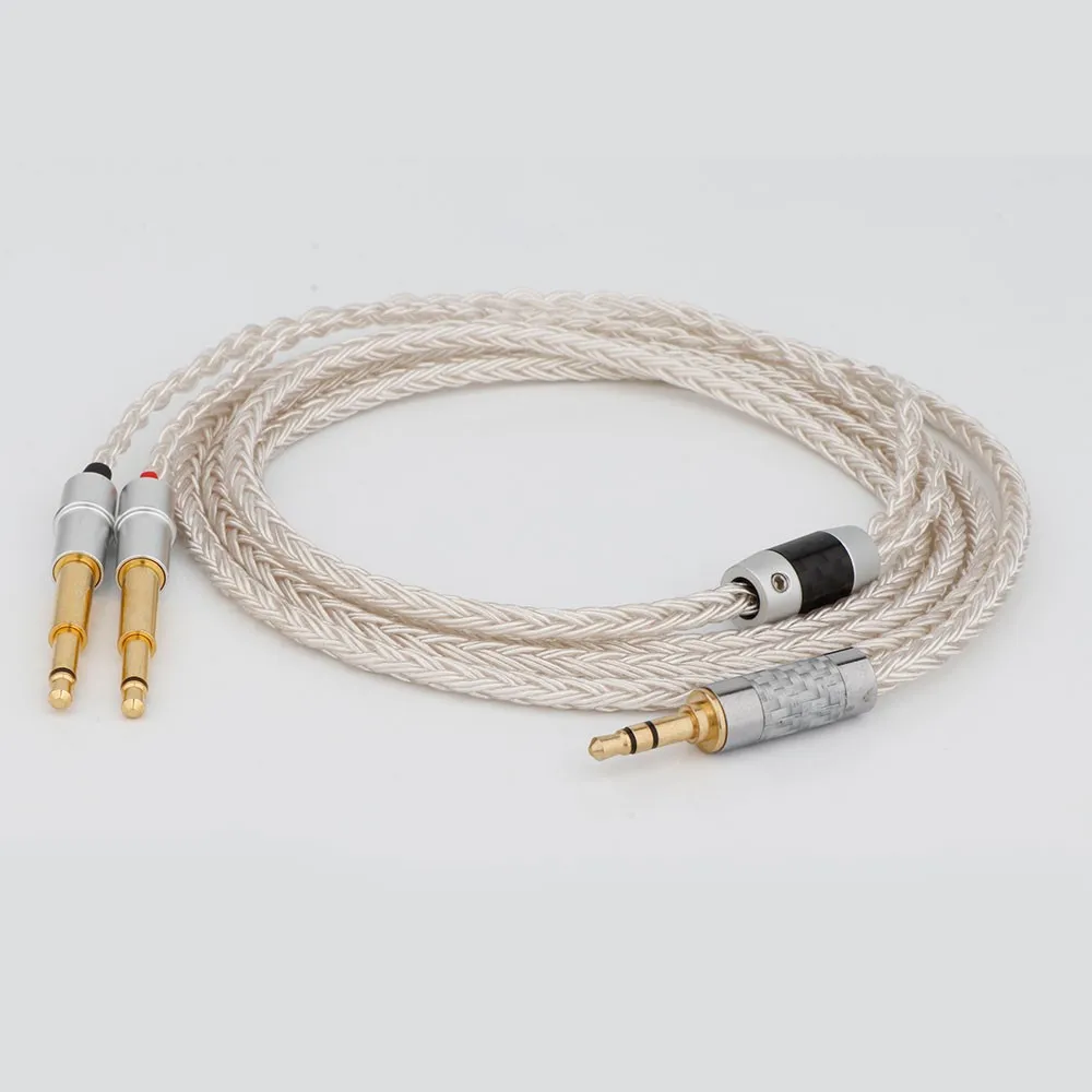 

Новый 16-ядерный OCC посеребренный кабель для наушников Meze 99 Classics NEO NOIR гарнитура наушники