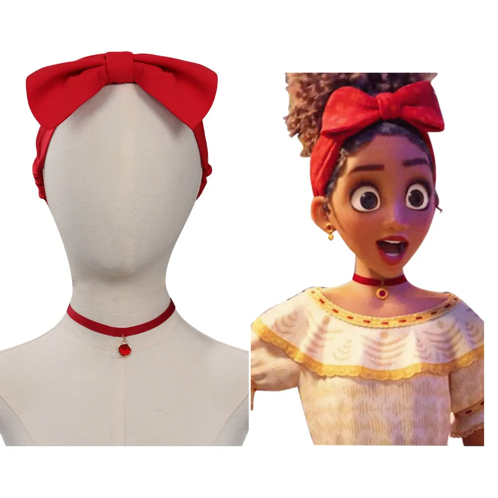 

Dolors Madrigal повязка на глаза для косплея ожерелье аксессуары для волос