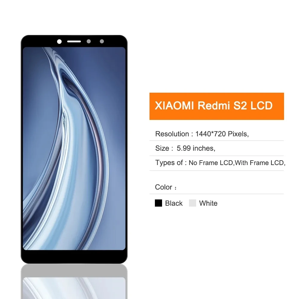 Фото ЖК-дисплей 5,99 ''для Xiaomi Redmi S2, дигитайзер сенсорного экрана в сборе для RedmiY2, Ремонт экрана M1803E6G M1803E6H, ЖК-дисплей №2