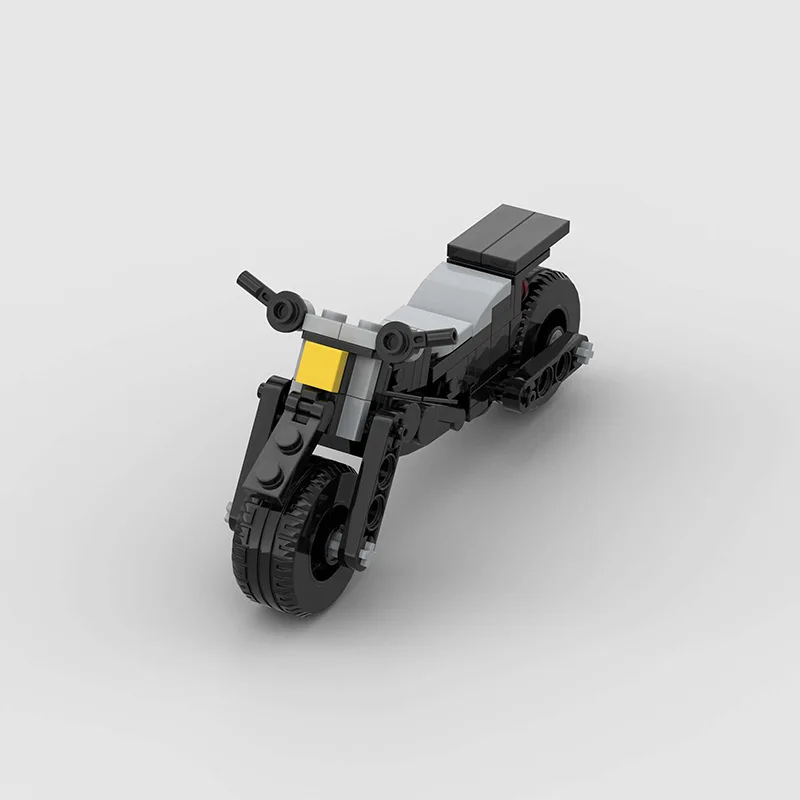 

MOC Mini Motorcycle (M1708) Building Blocks With Assemble Compatible Lego Model Cars Gift Toys